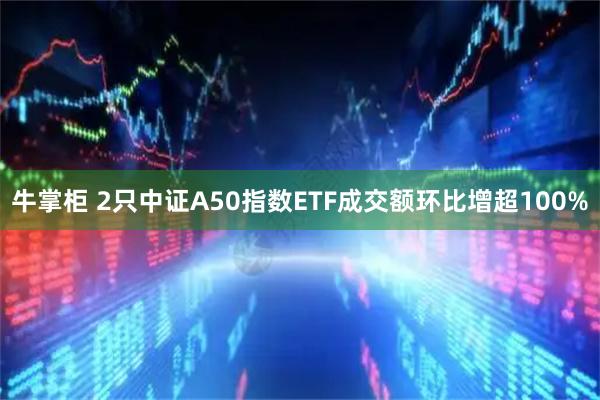 牛掌柜 2只中证A50指数ETF成交额环比增超100%