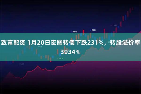 致富配资 1月20日宏图转债下跌231%，转股溢价率3934%