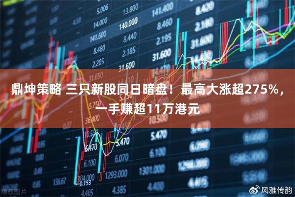 鼎坤策略 三只新股同日暗盘！最高大涨超275%，一手赚超11万港元